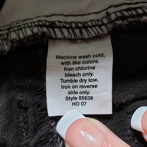 VTG J Crew Pants Womens 2 Brown Corduroy Low Rise Y2K Tailored Trousers 29x30 - Picture 9 of 10